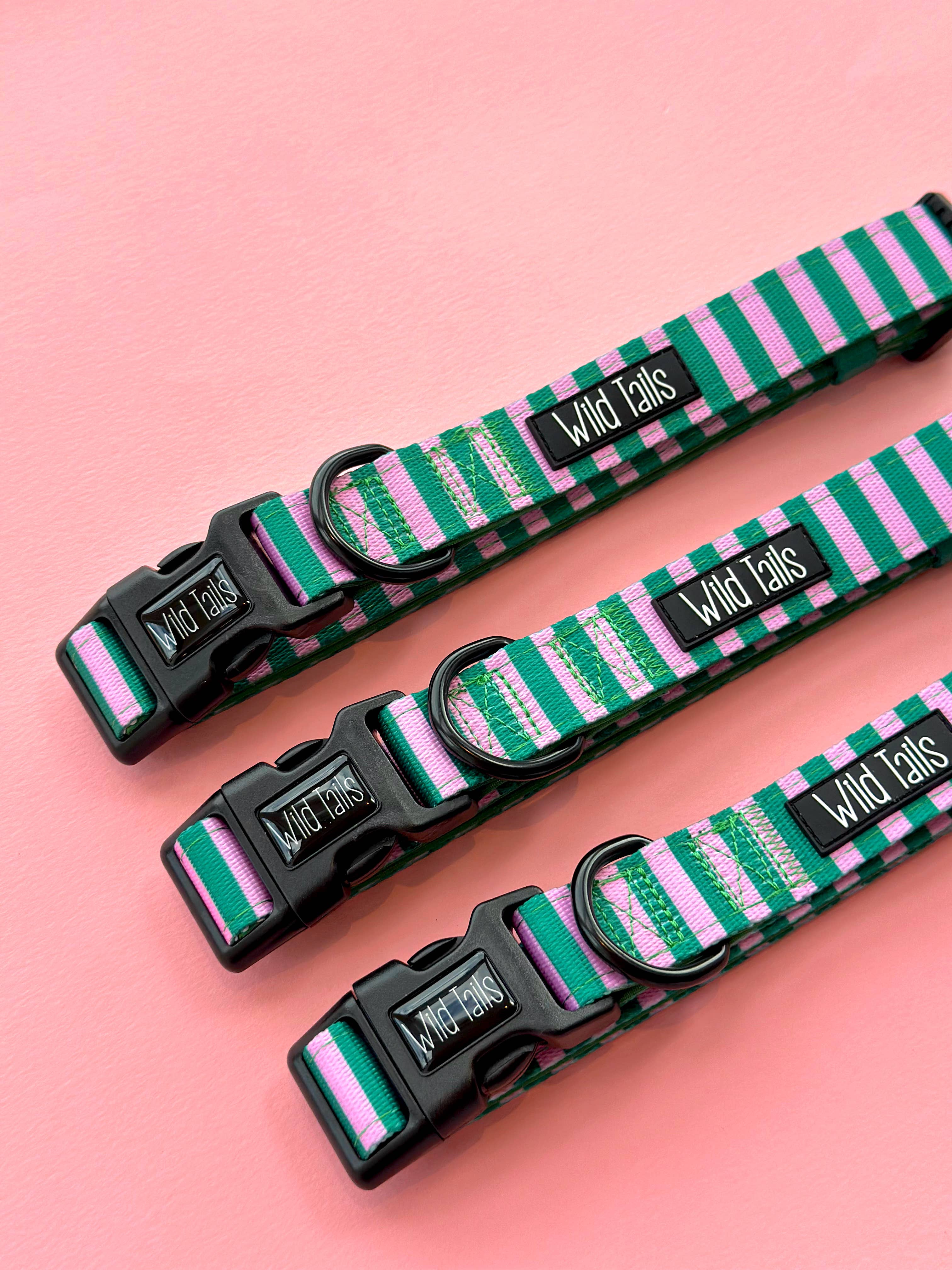 Collier Vert et Rose