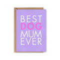 Carte "Meilleure maman de chien du monde"