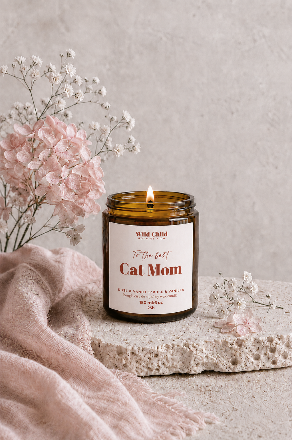 Bougie Cat Mom – Pumpkin Spice Latte