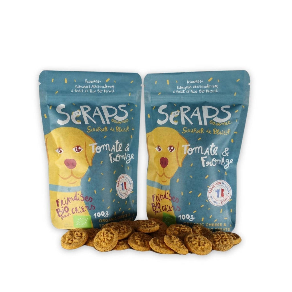 SCRAPS BISCUITS BIO - TOMATES ET FROMAGE