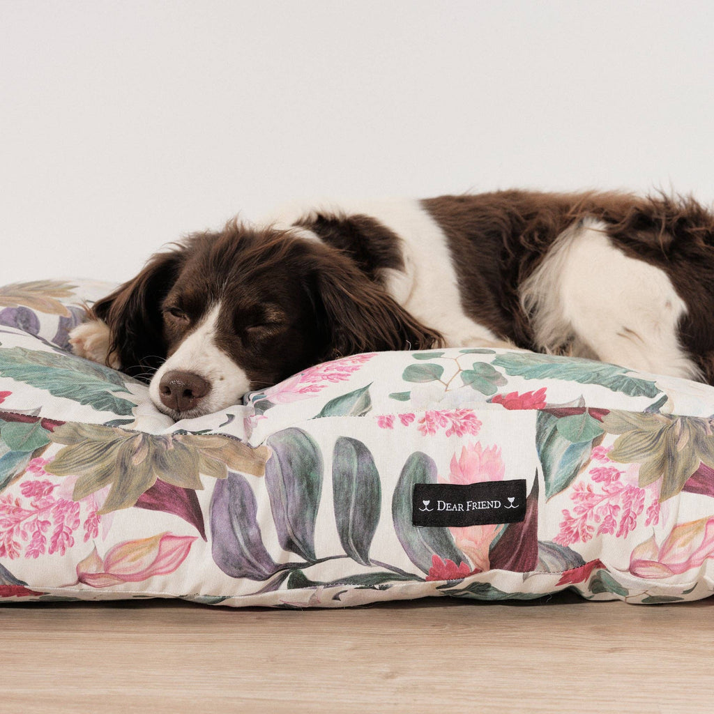 Lit pour chien et chat 100% coton résistant aux taches