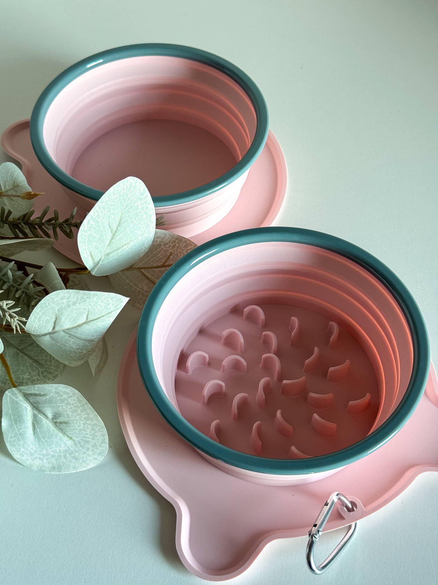 Gamelle de voyage pliable, pour chiens et chats