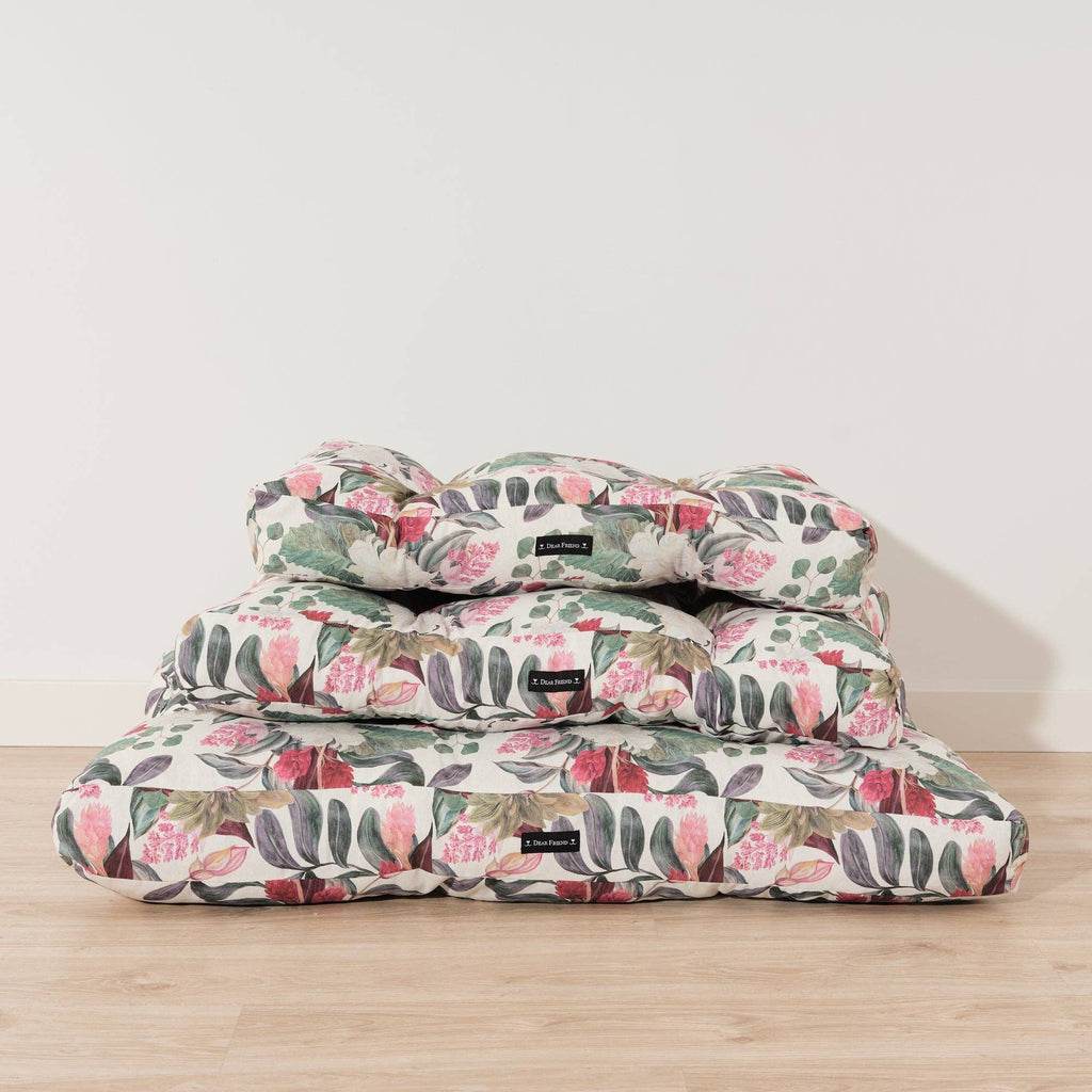 Lit pour chien et chat 100% coton résistant aux taches