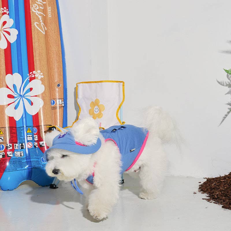 Débardeur Rafraîchissant Outside+ – Puppy Gallery | Coloris Bleu
