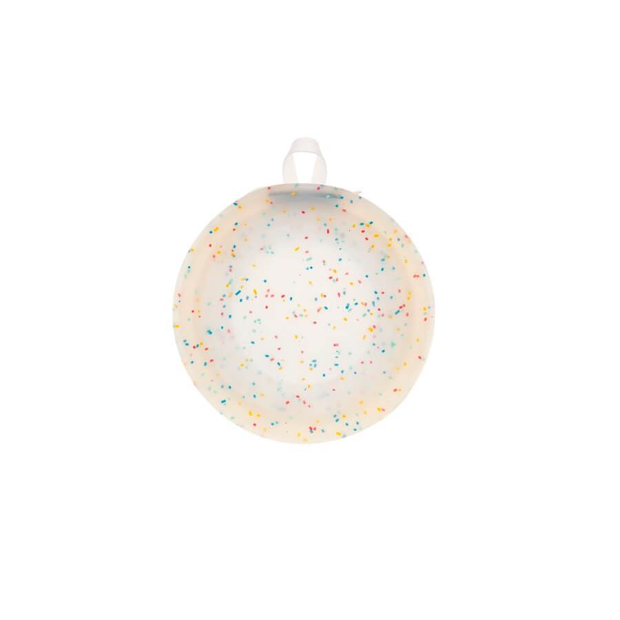 Bol compact 2 en 1  Ferribiella – Confetti | Silicone - 350ml