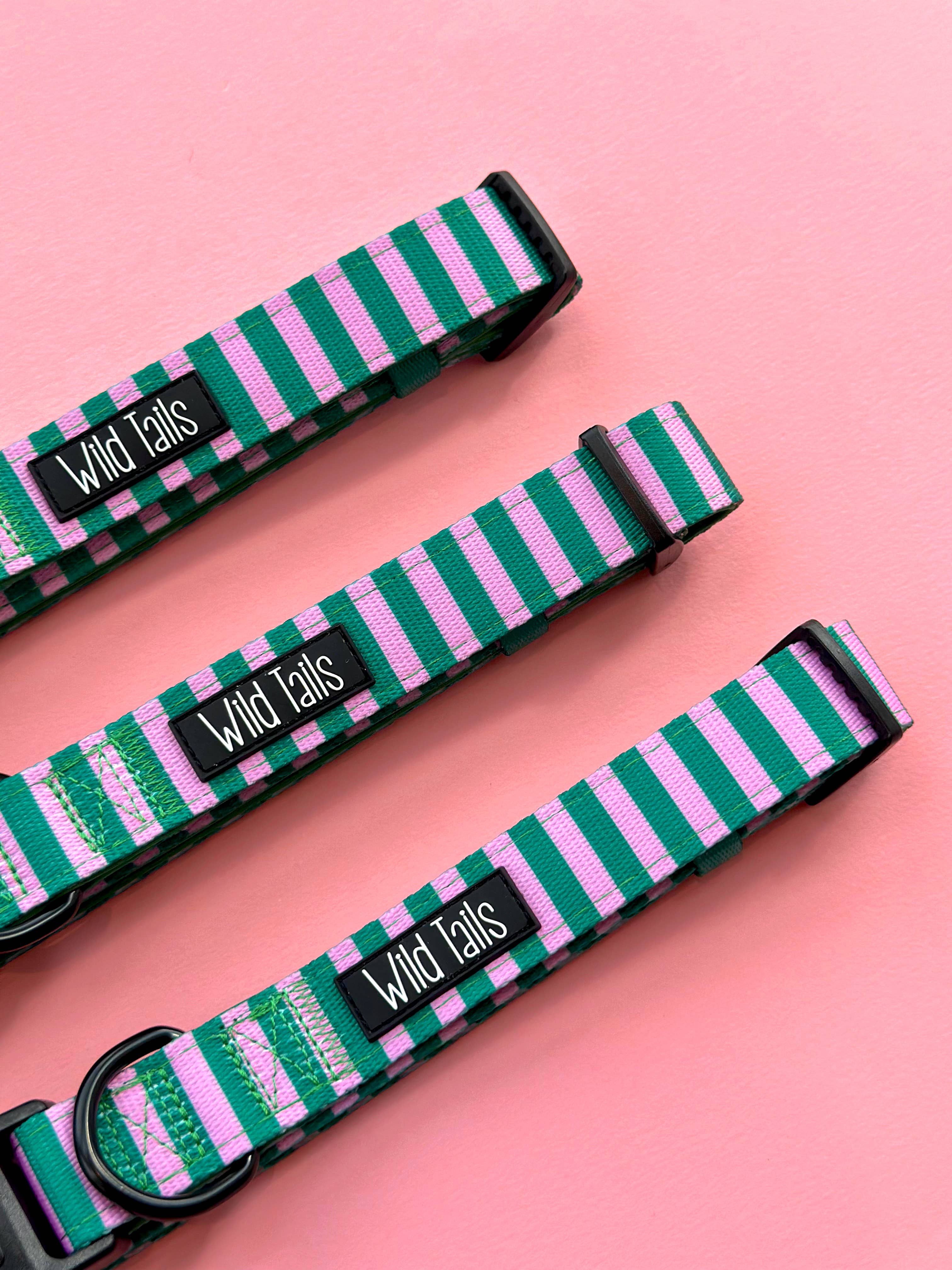 Collier Vert et Rose