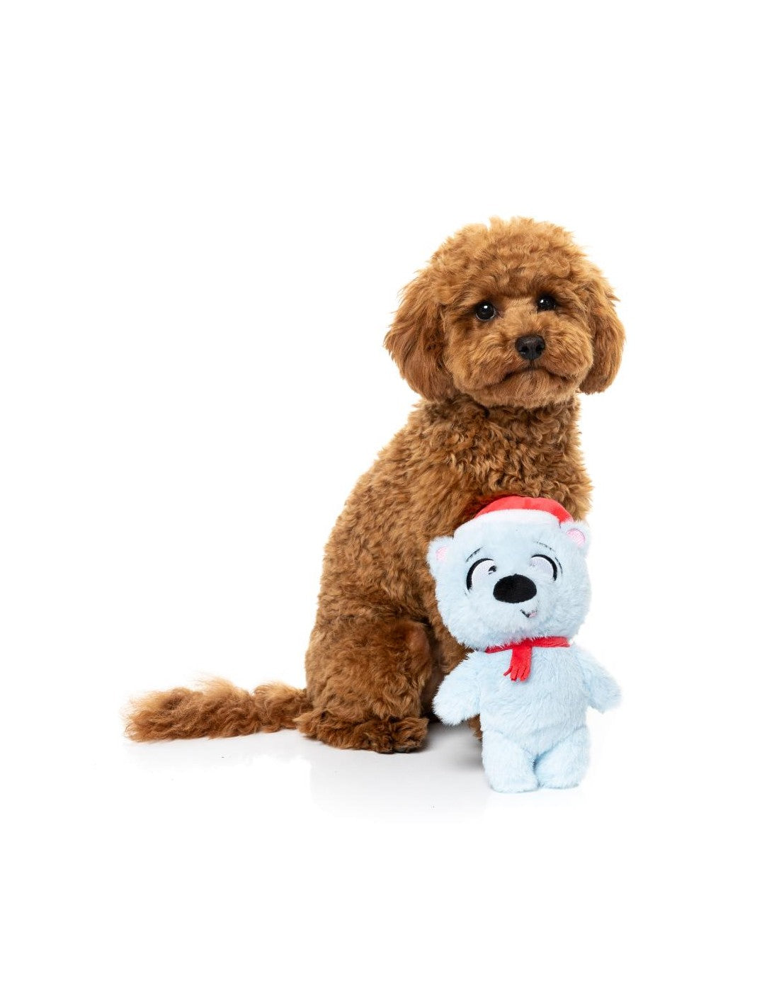 Brrr-Uce l'Ours polaire – Jouet de Noël pour chien FuzzYard