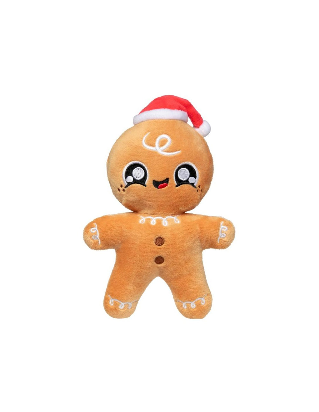 Doughminic – Petit bonhomme en pain d'épices de Noël pour chien FuzzYard - Taille S