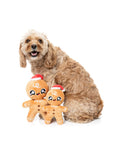 Doughminic – Grand bonhomme en pain d'épices de Noël pour chien FuzzYard - taille L