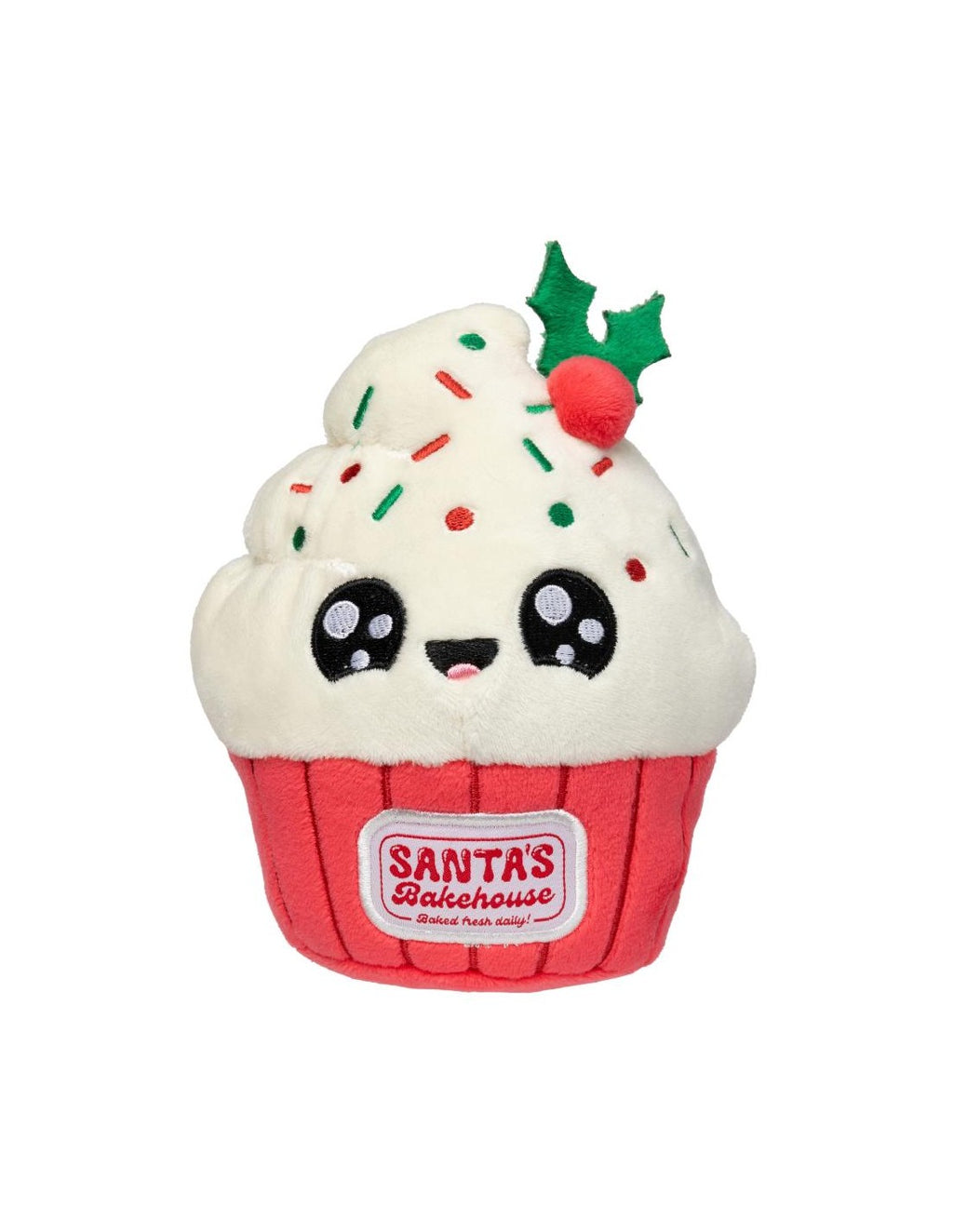 Frosty the Cupcake – Jouet cupcake de Noël pour chien FuzzYard