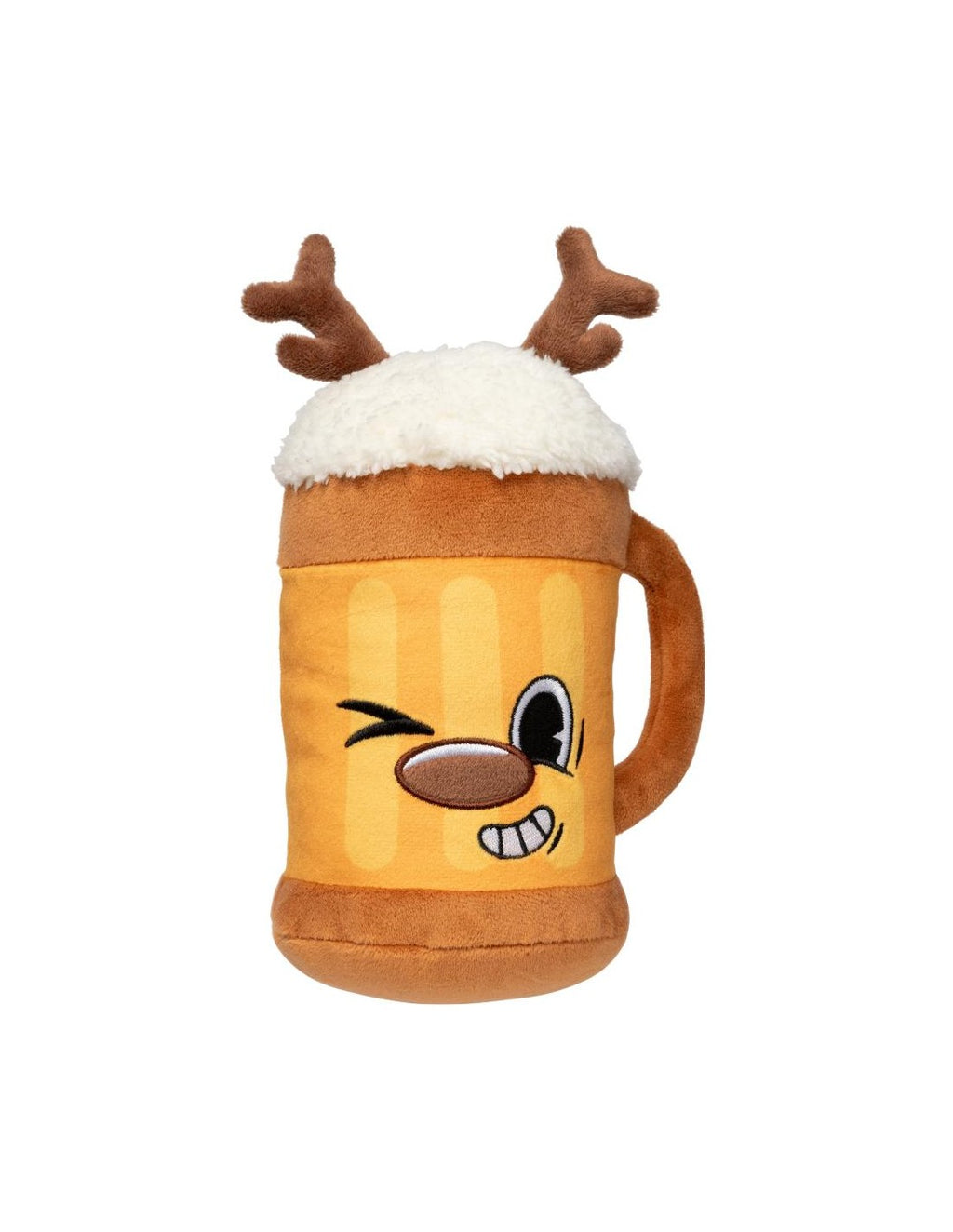 Jolly Reinbeer – Jouet boisson de Noël pour chien FuzzYard