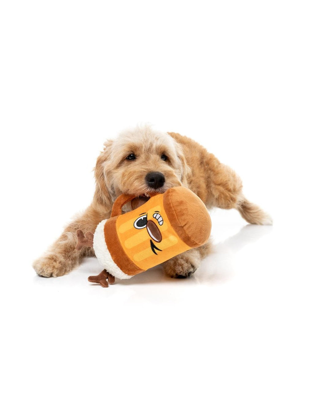 Jolly Reinbeer – Jouet boisson de Noël pour chien FuzzYard