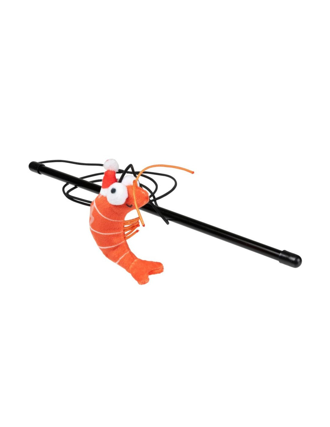 Shrimpmas – Canne à pêche crevette de Noël pour chat FuzzYard