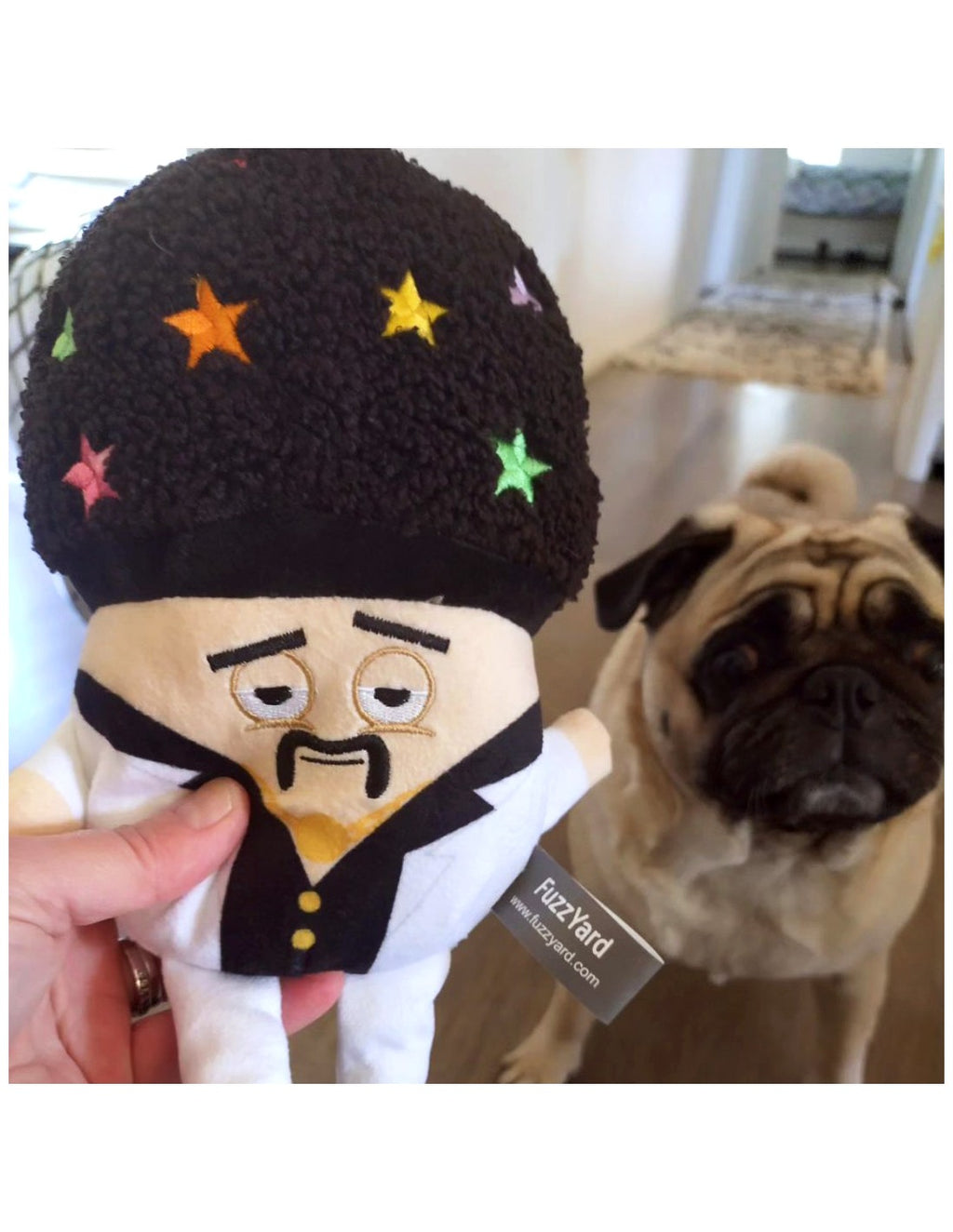 Disco Randy le Champignon – Peluche pour chien FuzzYard