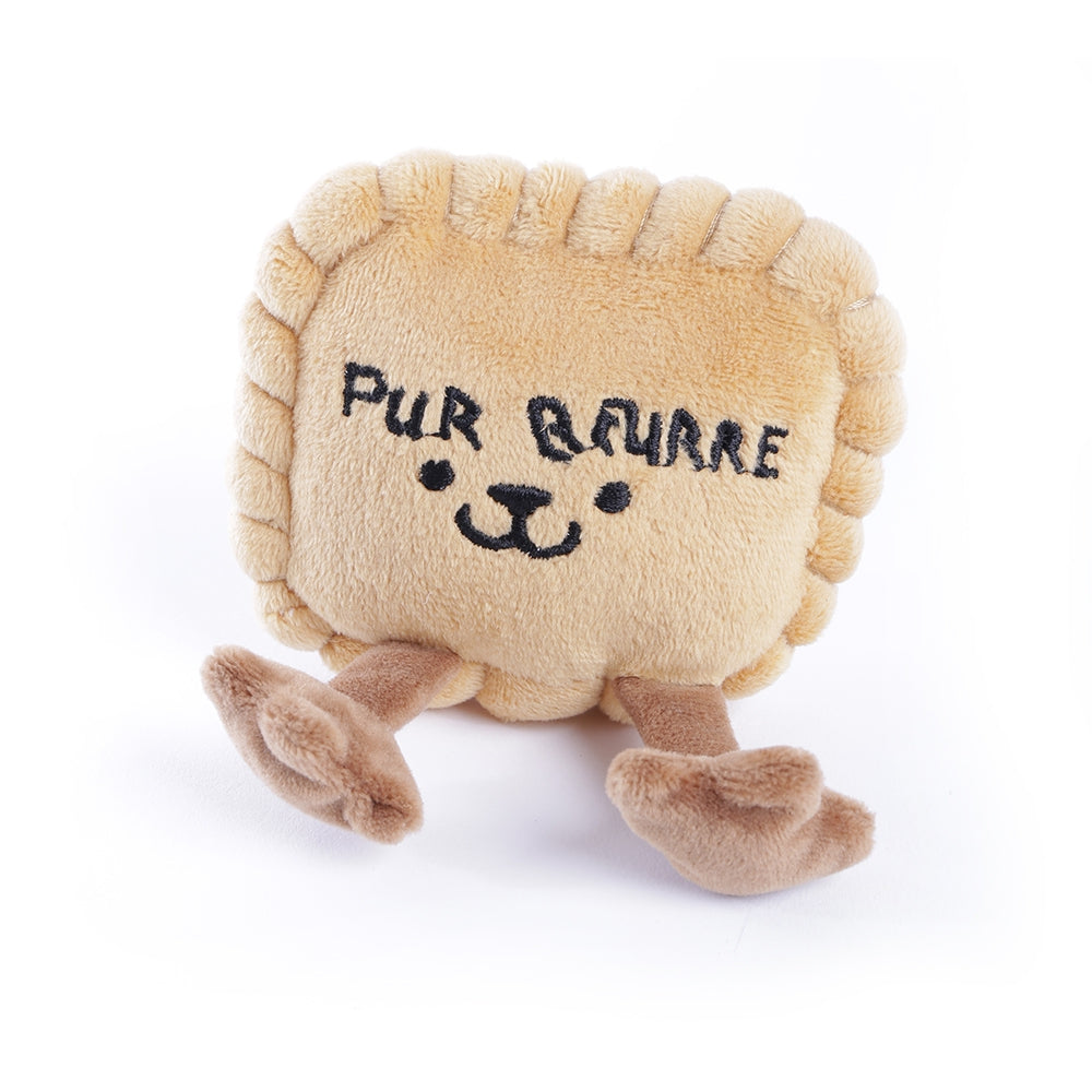 Jouet peluche pour chien – Petit Beurre | Collection Les Frenchies Martin
