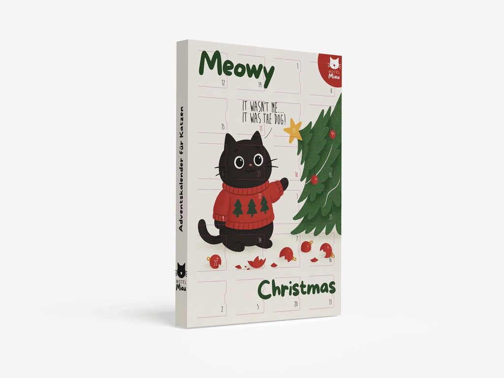 Calendrier de l’Avent pour Chat – Meowy Christmas