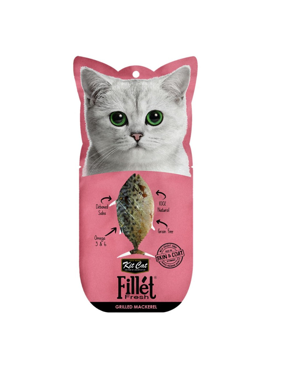 Kit Cat FilletFresh - Maquereau grillé 30 g