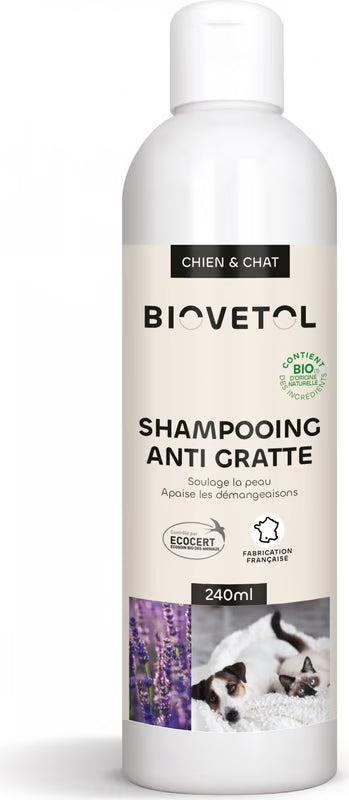 Shampoing anti-gratte