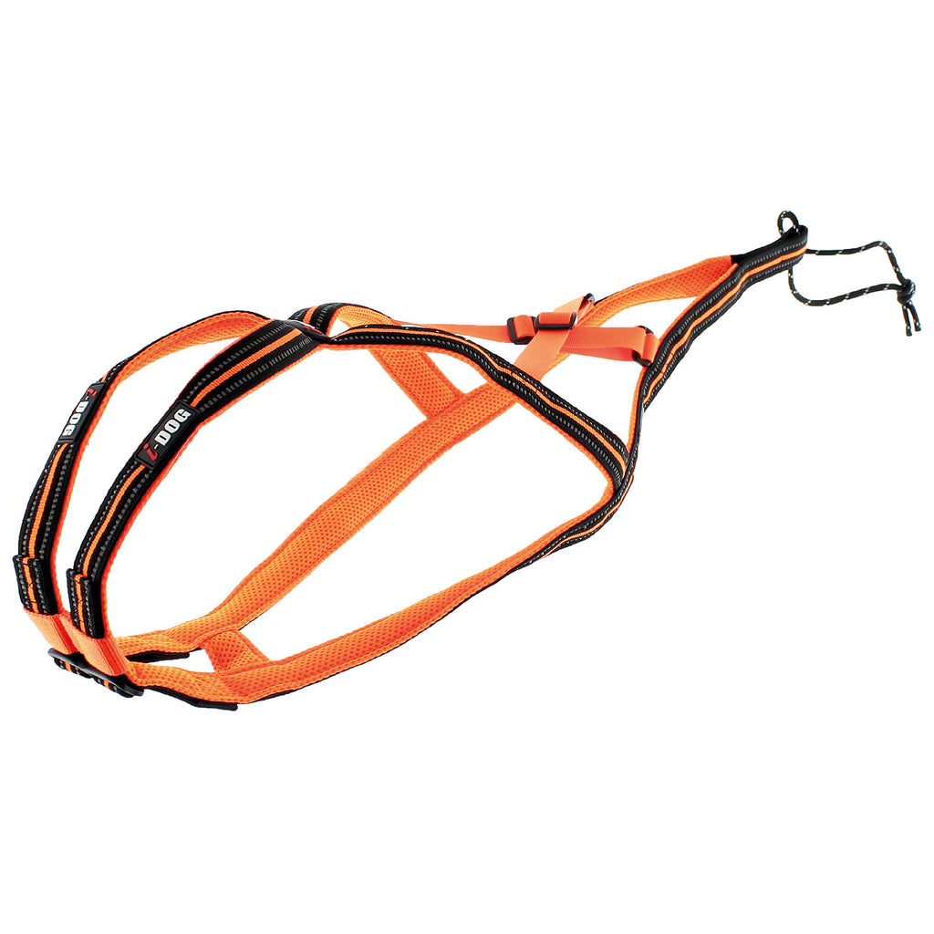 I-Dog — Harnais X-Back ONE Canicross & Sports Outdoor — Orange