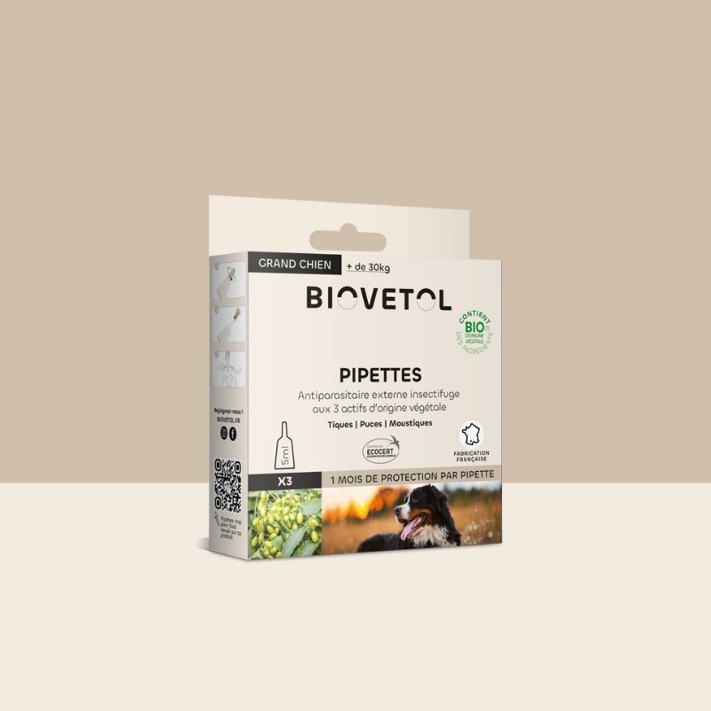 Pipettes insectifuges - Grand Chien bio