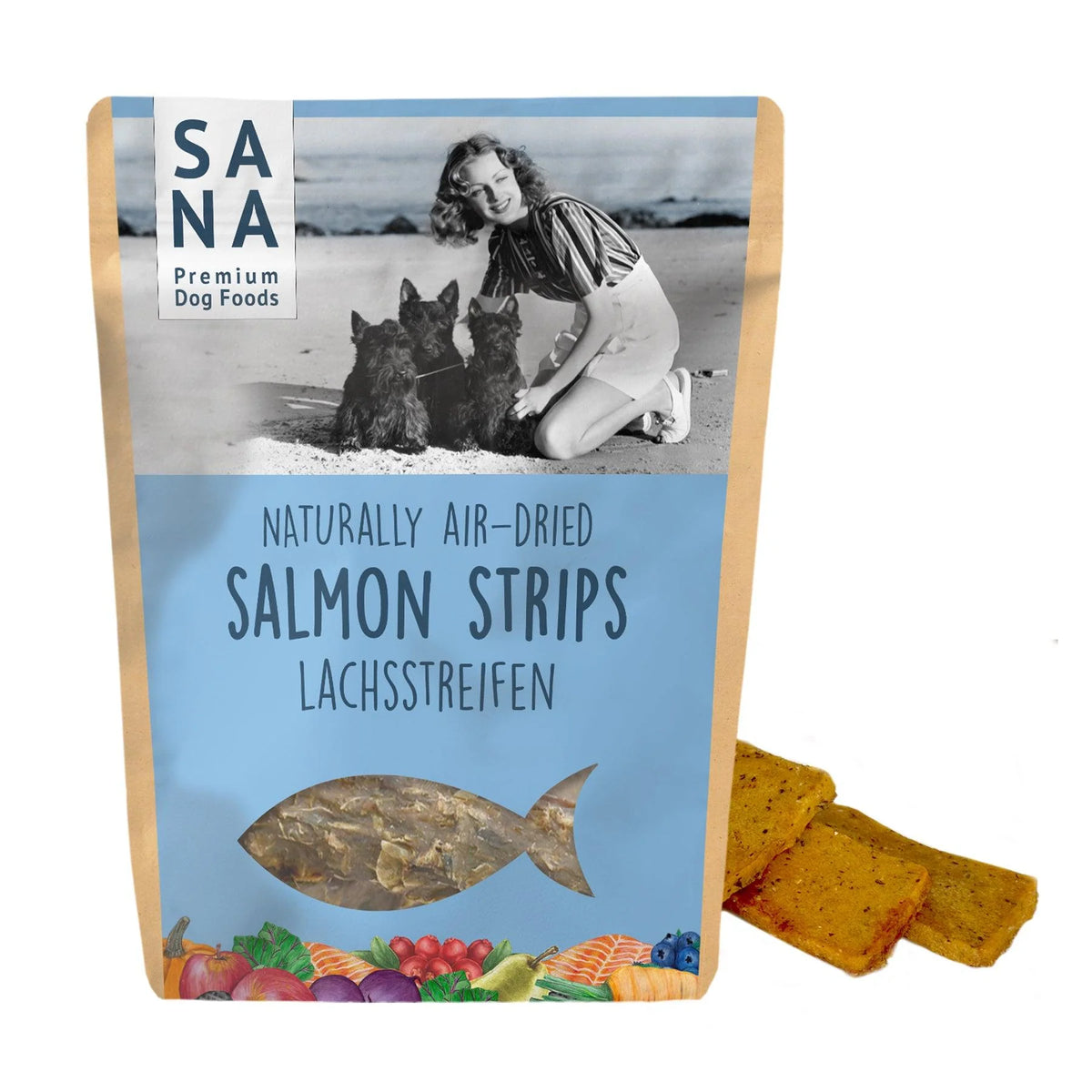 Lamelles de saumon séchées – 100g