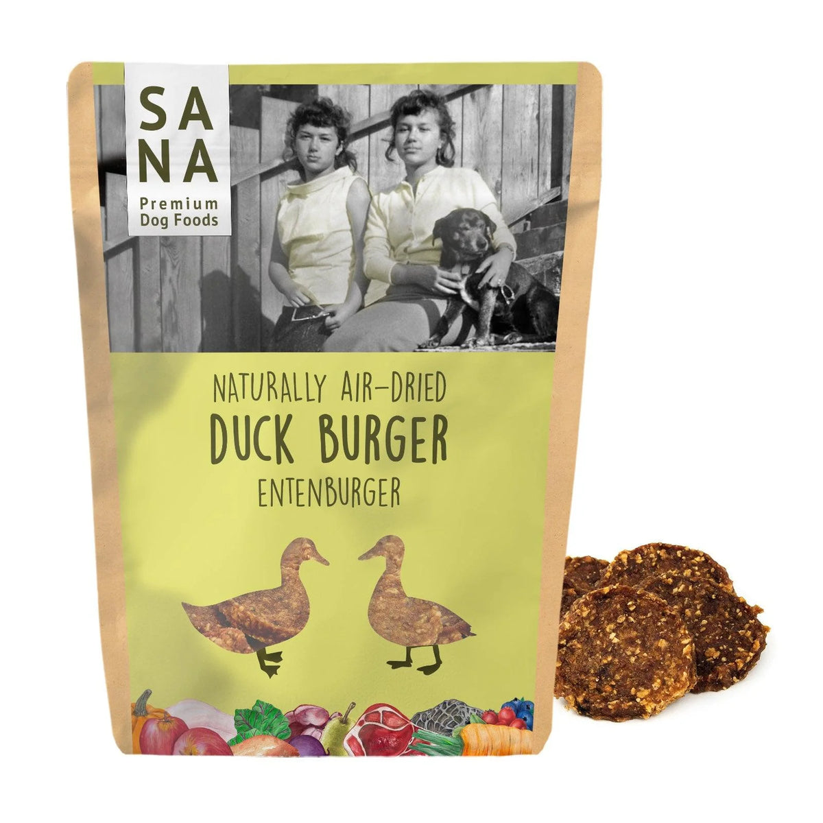 Burgers de canard – SANADOG – 100 g