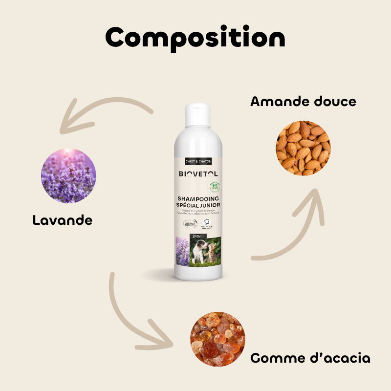 Shampoing spécial junior