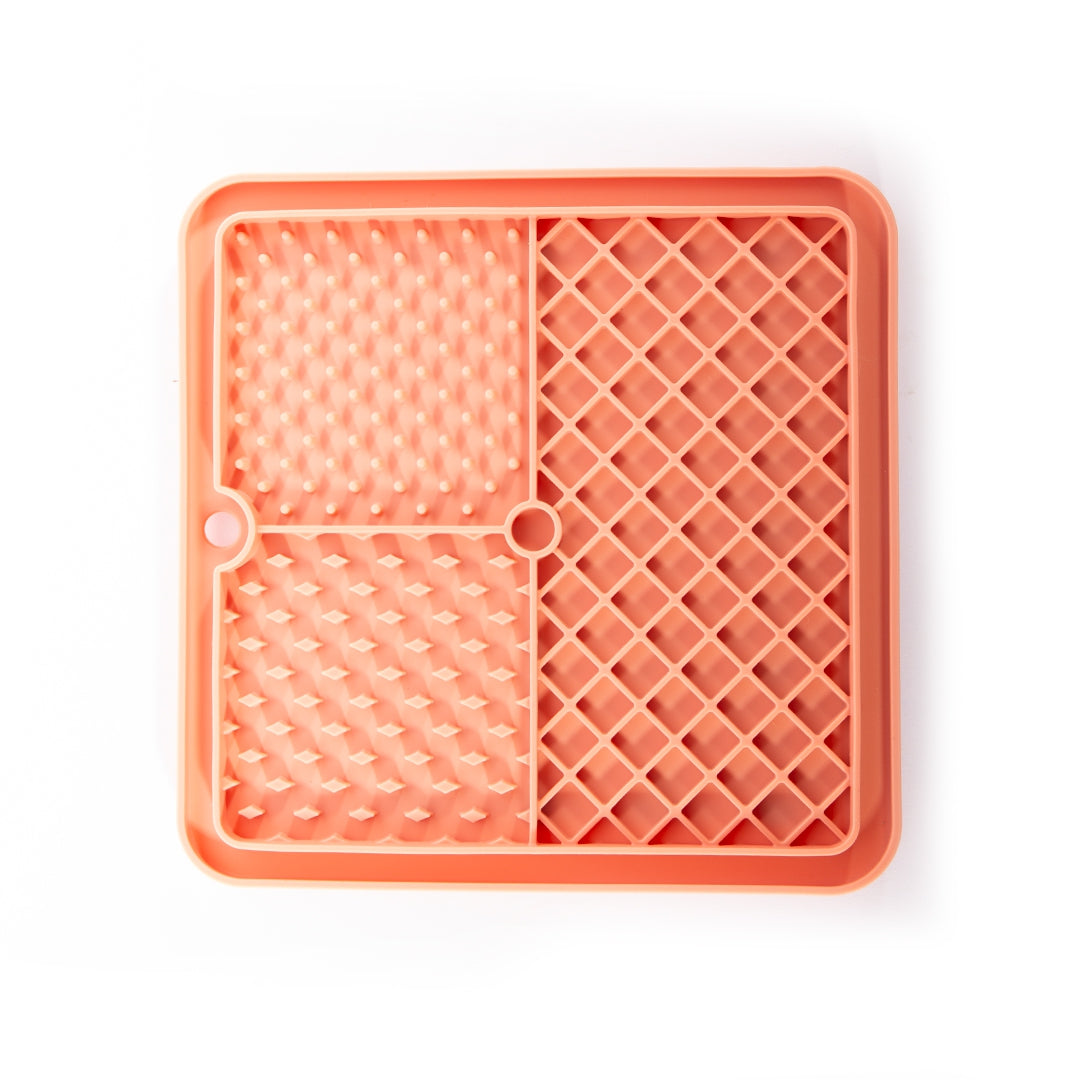 Tapis de Léchage "Trio" en Silicone — Chien & Chat