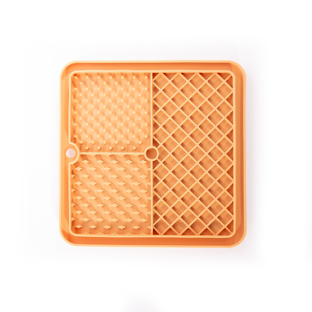 Tapis de Léchage "Trio" en Silicone — Chien & Chat
