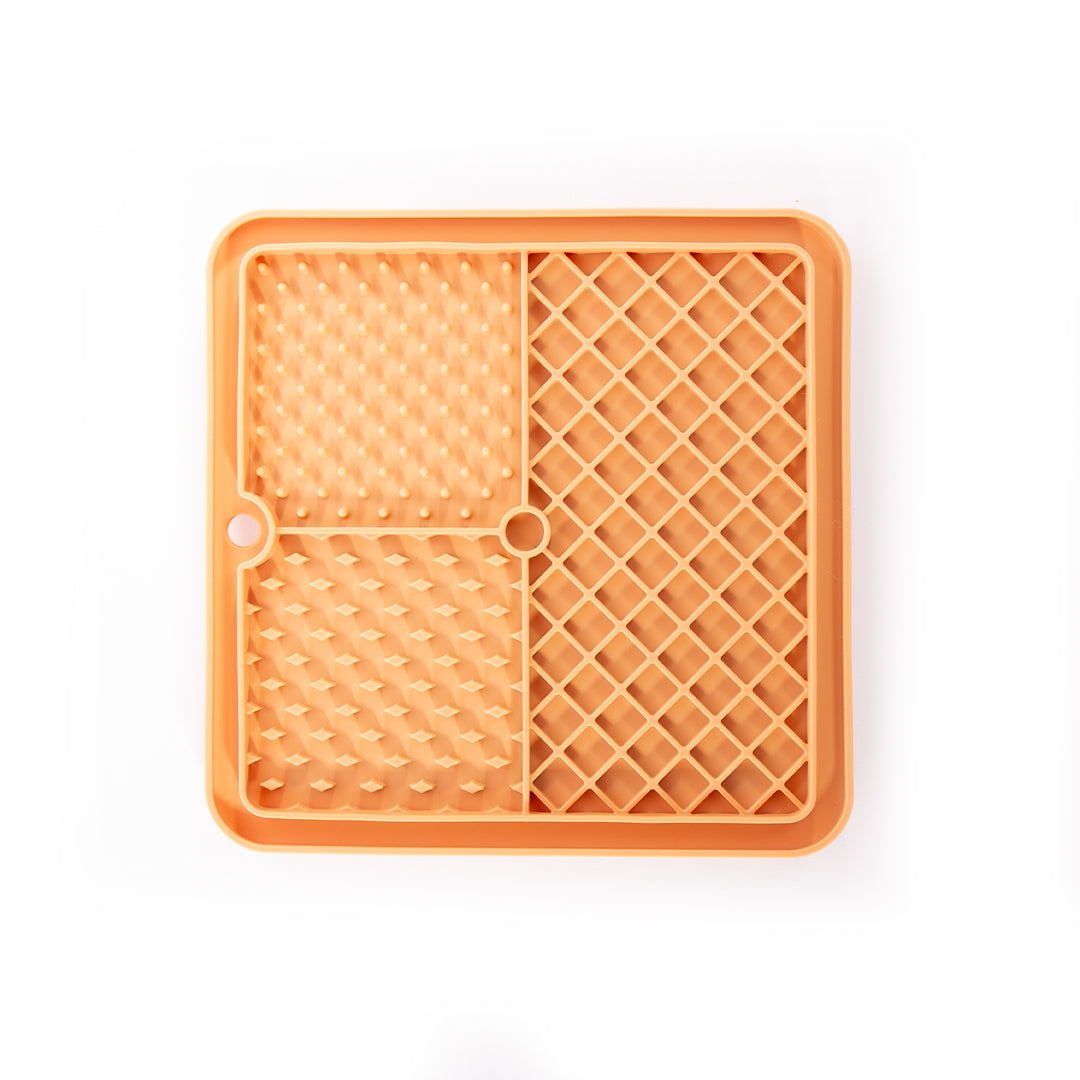 Tapis de Léchage "Trio" en Silicone — Chien & Chat