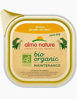 Barquette chien Almo Nature Daily Menu Bio au poulet – 100 g