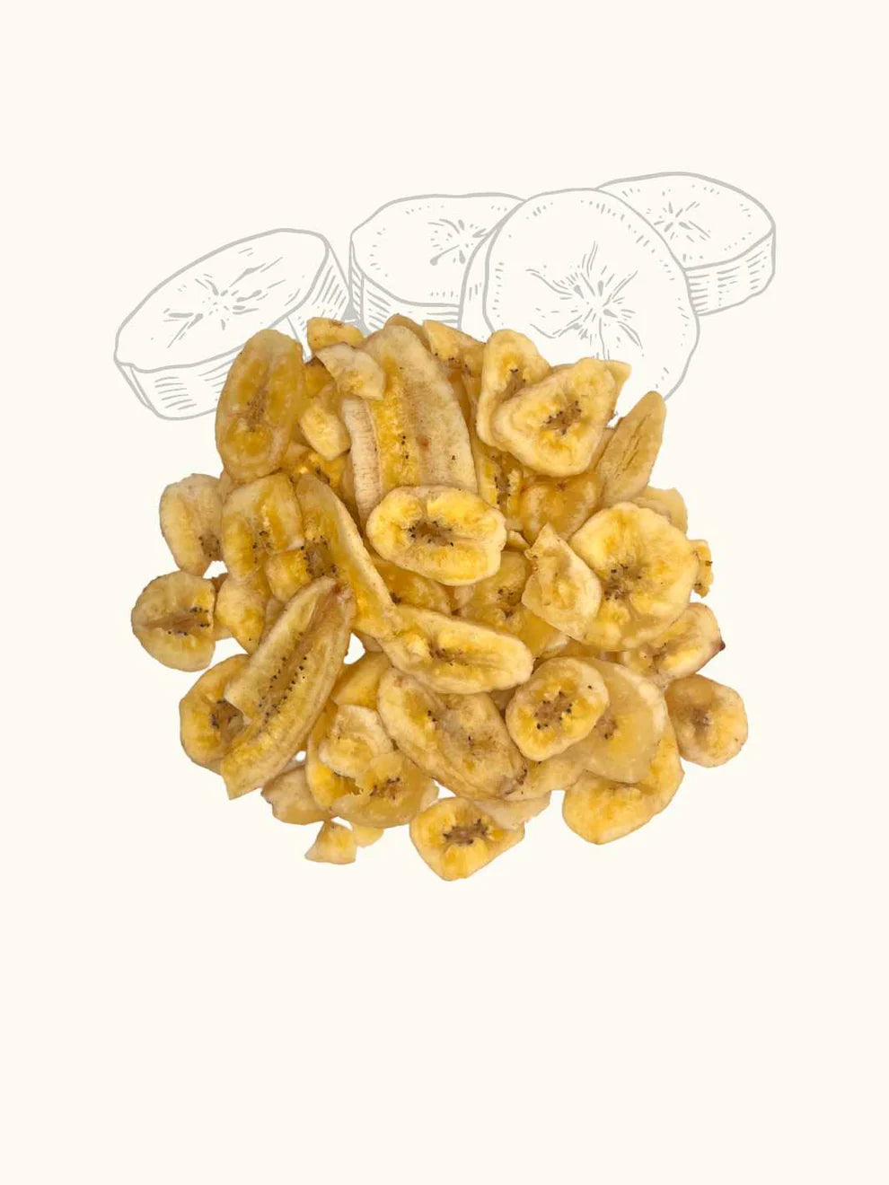 Friandises de banane pour chien