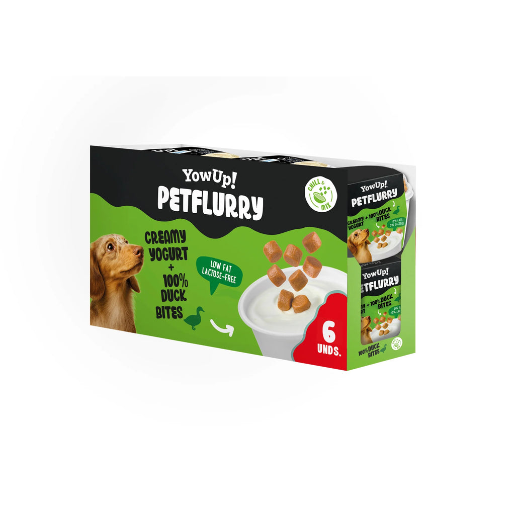 Yow Up! Yaourt glacé Petflurry au Canard —  125 g