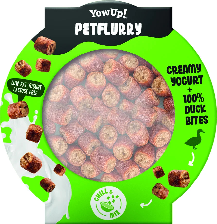 Yow Up! Yaourt glacé Petflurry au Canard —  125 g
