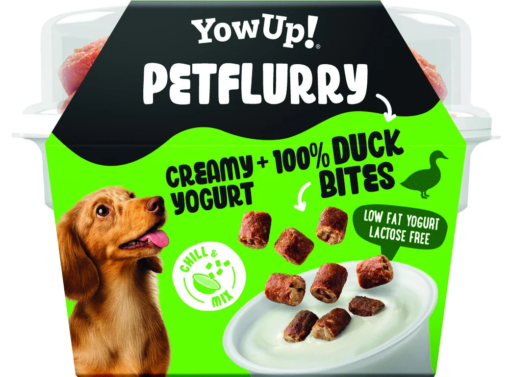 Yow Up! Yaourt glacé Petflurry au Canard —  125 g