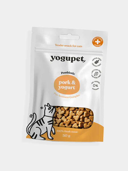 Yogupet — Tendre Snack Porc & Yaourt — Chat — 50 g