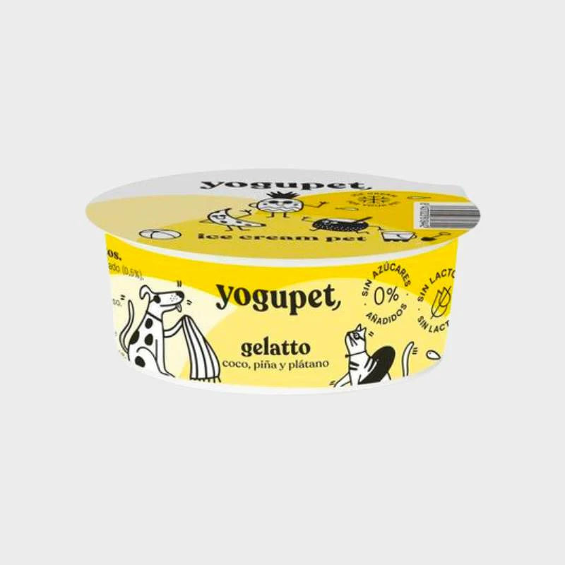 Yogupet — Glace Yaourt Coco, Ananas & Banane — 110 g