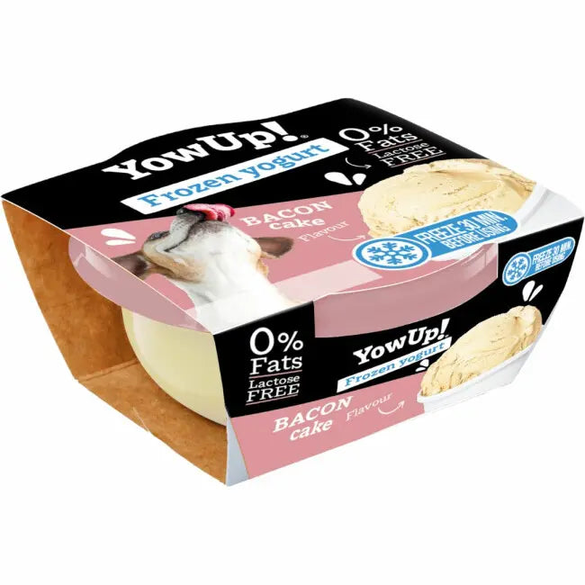 YowUp! Yaourt Glacé Gâteau au Bacon – Chien & Chat 110g
